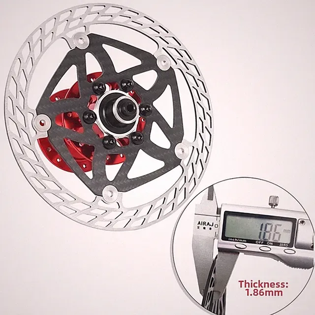 140mm 160mm 180mm Bike Disc For ROTOR with Carbon Fiber Floating Technology
