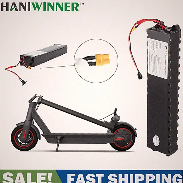 36V 7.5Ah 270Wh Electric Scooter Battery Replacement For 350W Motors Lithium-Ion