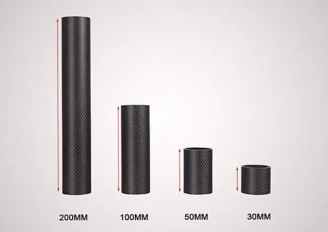 3K Carbon Fiber Bicycle Gasket Headset Spacers Steerer Tube Shims Washers 28.6mm
