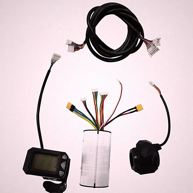 5.5in Carbon Fiber Electric Scooter-Bike 24/36V Controller LCD Monitor Brake Set
