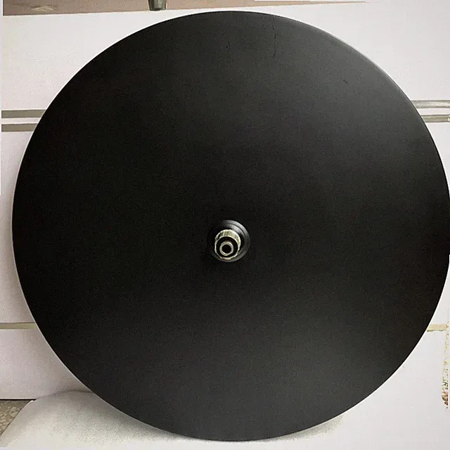 700c Fixed Gear Carbon Fiber Disc Wheels Racing Road or Track Bike Disc Wheelset