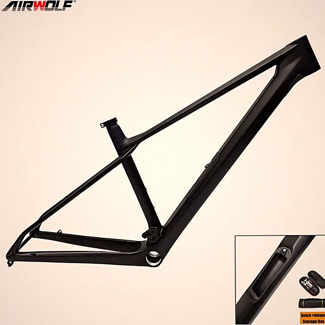 AIRWOLF Carbon MTB Hardtail Frame 29er Boost 148x12mm XC Bike UDH M061