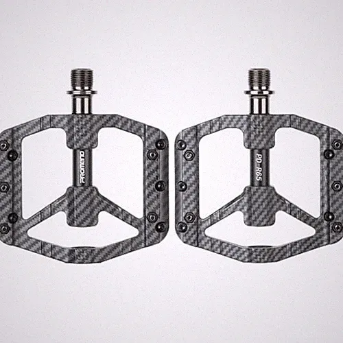 Bicycle Pedals for Mountain/Road/Folding/Touring Bikes - Carbon fiber pattern