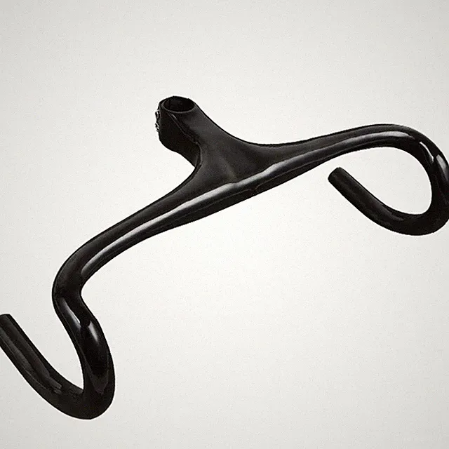 Carbon Fiber Bicycle Integrated Bent Handlebar Road Bike Drop Bar 400/420/440mm