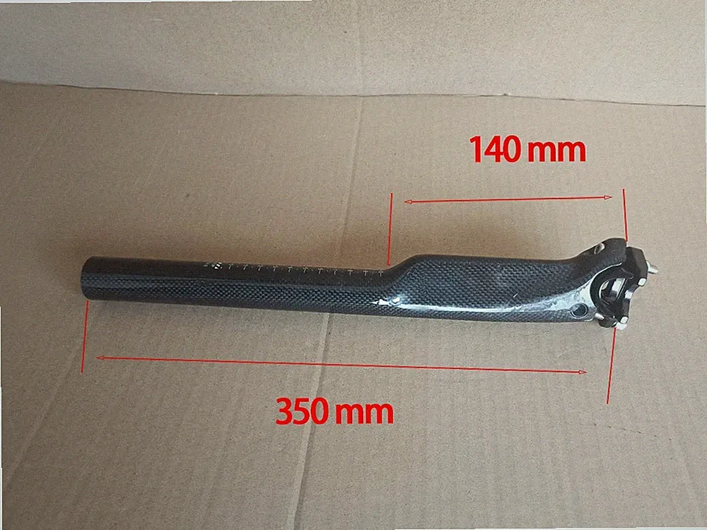 carbon fiber bicycle MTB road bike AERO seatpost 30.8 / 30.9 mm length 350mm