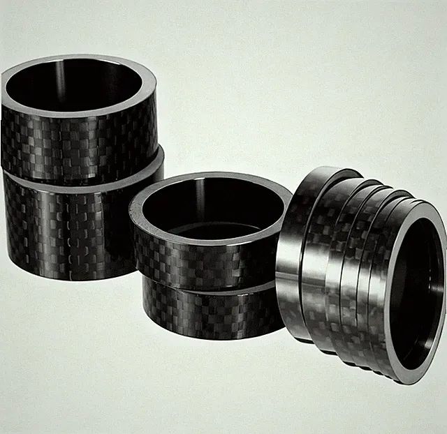 Carbon Fiber Bicycle Spacers 7 Sizes for Precise Fit