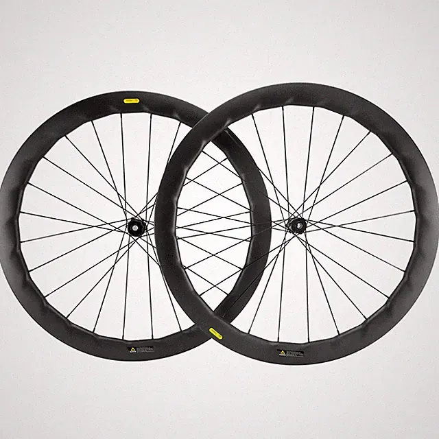 Carbon Fiber Bicycle Wheelset 50mm Clincher 25mm Width with CX6/CX6 Ceramic Hub