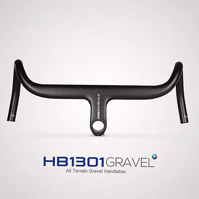Carbon Fiber Gravel Bike Integrated Handlebar Internal Cable Bicycle Parts