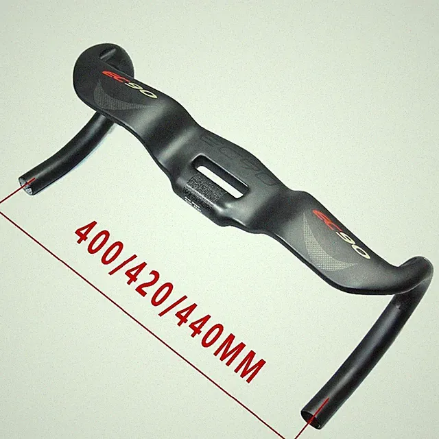 Carbon Fiber Highway Bicycle Handlebar Road Integrated Handlebar Bike Drop Bar