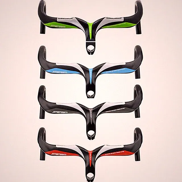 Carbon Fiber Mountain Bike Handlebars Road Bike Drop Bar Bicycle Accessories