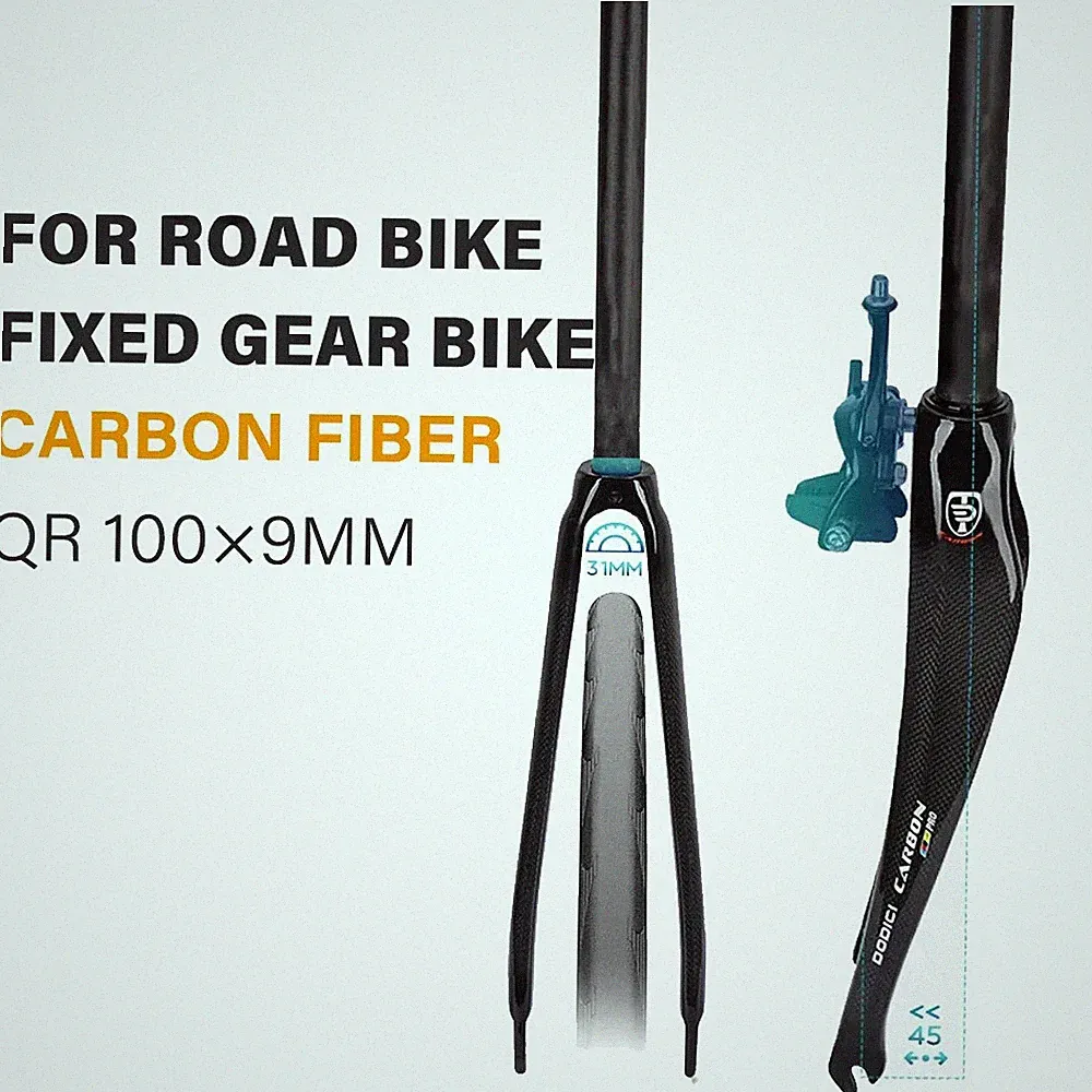 Carbon Fiber Fixed-Gear Bike