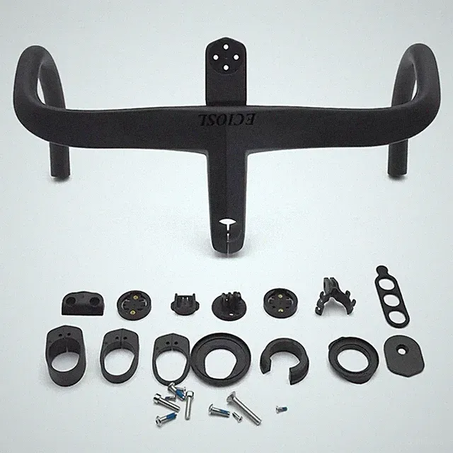 Carbon Fiber Road Bicycle Handlebar 28.6mm Integrated Lightweight Bike Drop Bars