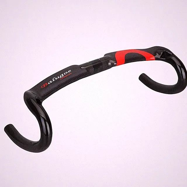 Carbon Fiber Road Bicycle Handlebar 400/420/440mm Bike Internal Cable Handlebars