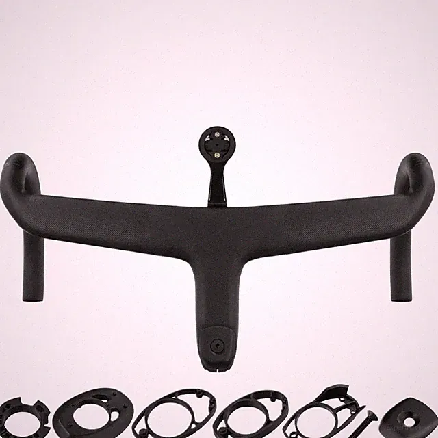 Carbon Fiber Road Bicycle Handlebar Ultralight Bike Bent Bar 380-440mm Width