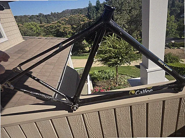Craig Calfee Carbon Fiber Tetra Custom USA Made Bike Frame 58CM