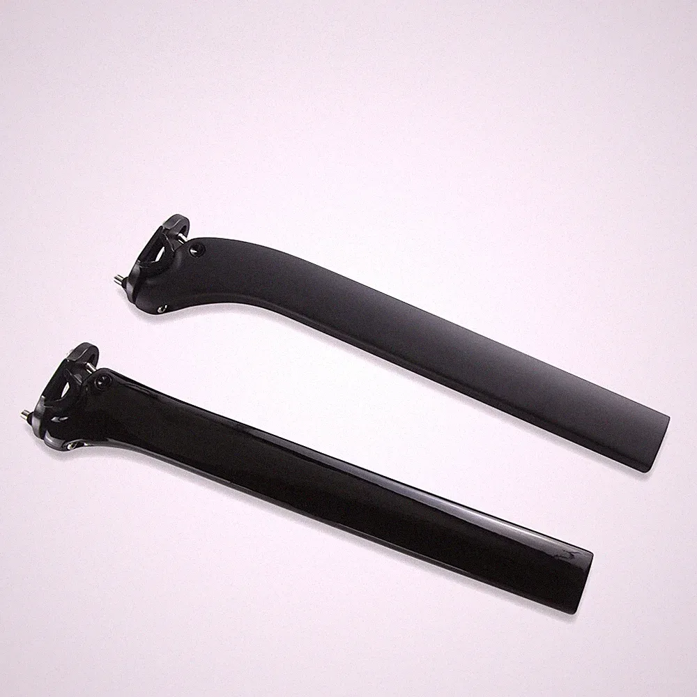 MTB/Road/BMX Bicycle Full Carbon Fiber Seatpost 0/25 Degree Seat Tube 100*350mm