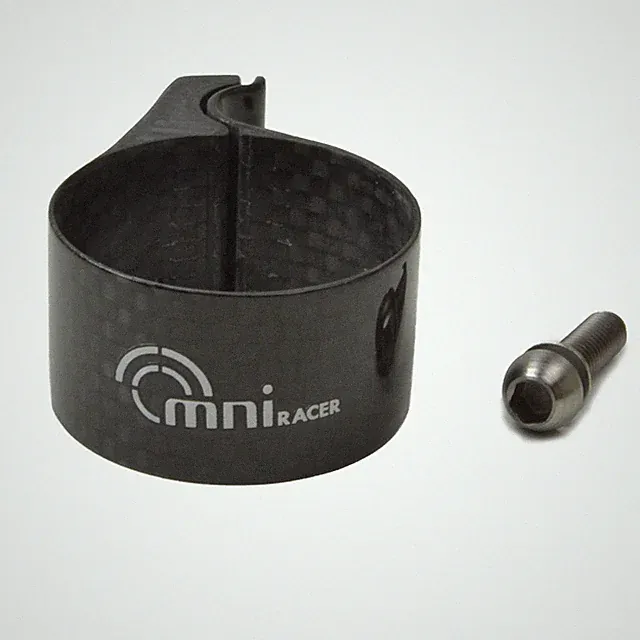 OMNI Racer FULL Carbon Front Derailleur Clamp Fits Dura Ace Ultegra: 31.8-32mm