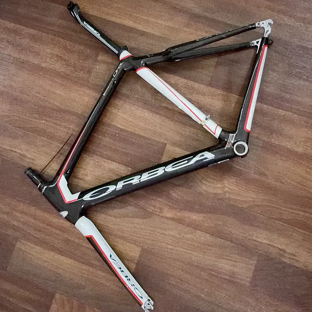 Orbea Opal Carbon Fiber Road Bike Frame Set 700c Rim Brake Road Bike Size 55cm