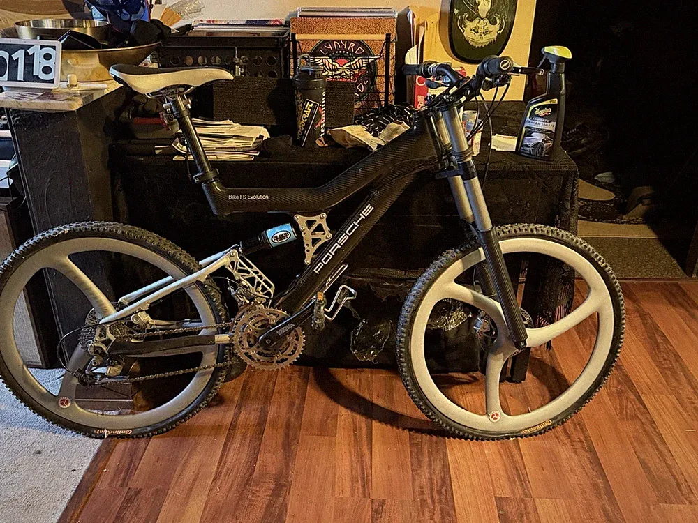 Porsche FS Evolution Carbon Fiber Bicycle, Very Rare! Imported From Germany