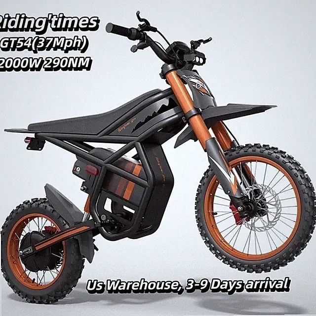 Riding'times GT54 2000W 48V 32A Dual Hydraulic Brakes Mountain Off-Road Ebike