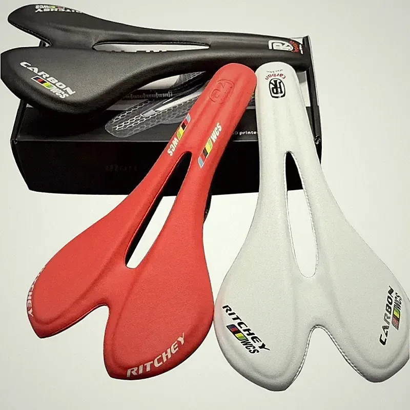 Ritchey Carbon Fiber Leather Saddle Bike Seat