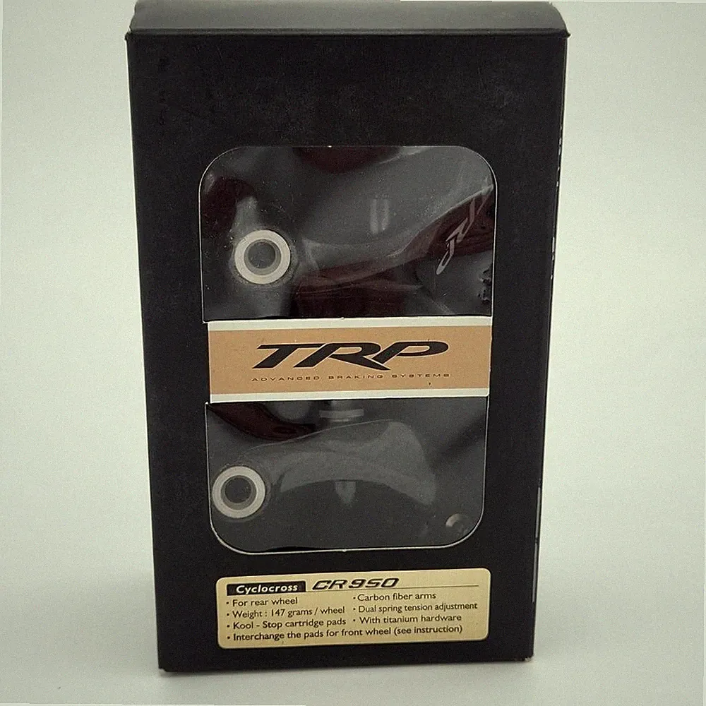 TRP CR950 Bicycle Brake Carbon Fiber Rear or Front Black Cantilever NOS